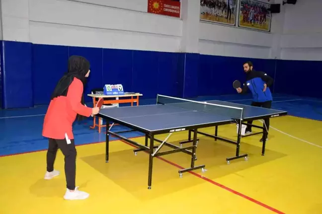 Viranşehir'de masa tenisi turnuvası