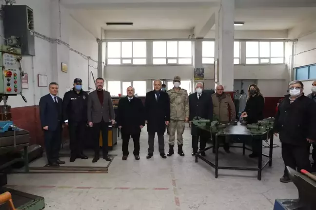 Suluova Mesleki Teknik Anadolu Lisesi'ne ekipman desteği sağlandı