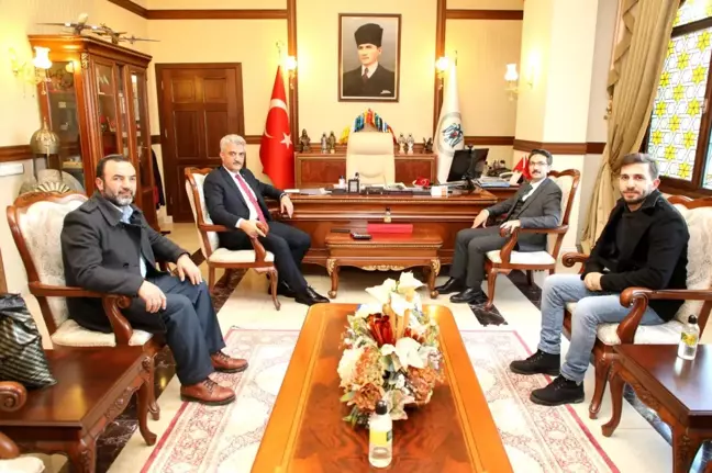 Sayın Valimiz, Misafirlerini Kabul Etti (22.12.2021)