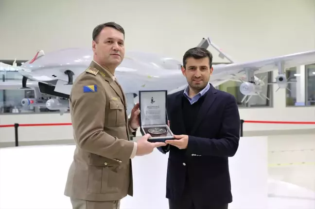 Bosna Hersek Genelkurmay Başkanı Masovic'ten Özdemir Bayraktar Milli İHA Ar-Ge ve Üretim Kampüsü'ne ziyaret