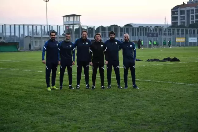 Bursaspor'da Tamer Tuna ilk antrenmanına çıktı