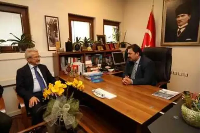Başkan Erdem'den TBB yönetimine seçilen Altun'a ziyaret