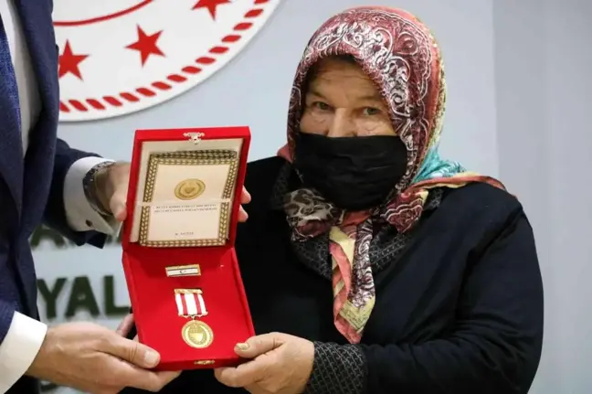 Kahramanmaraş'ta 20 Kıbrıs gazisine madalya ve berat