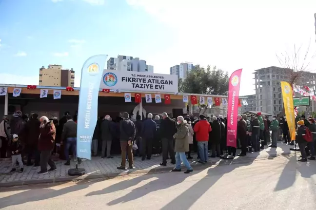 Mezitli'de Ali Bilgiç Parkı ve Fikriye Atılgan Taziye Evi açıldı