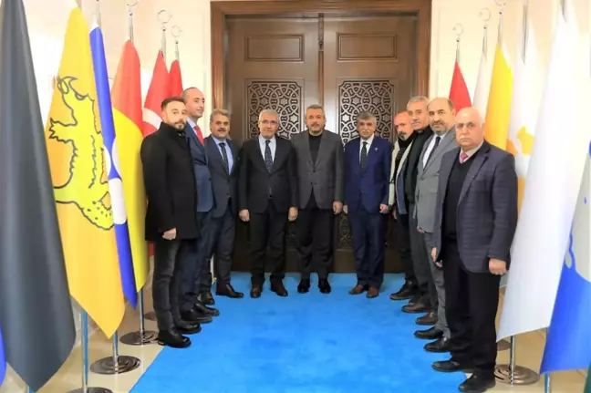 Bakan Yardımcısı Baydaş, Battalgazi Belediyesini ziyaret etti