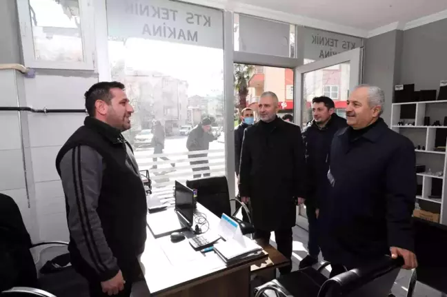 Gebze'de esnaf turu