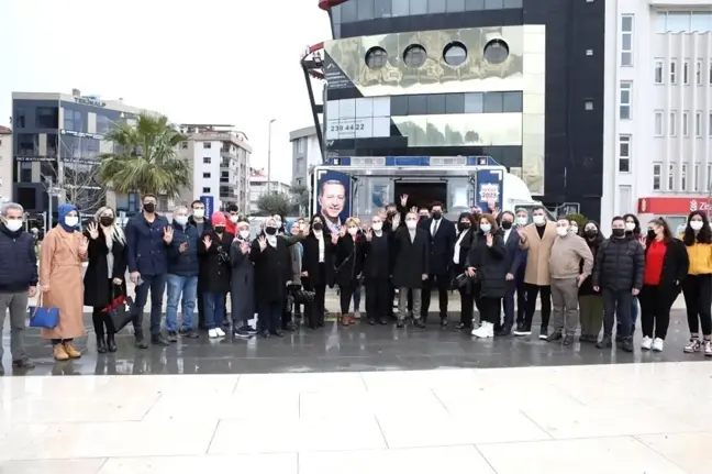 AK Parti İl Başkanı Sürekli, Narlıdere'de ziyaretlerde bulundu