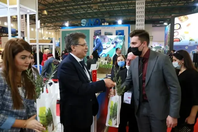 Zeytinin başkenti Edremit EMİTT'TE 5 bin zeytin fidanı dağıtacak