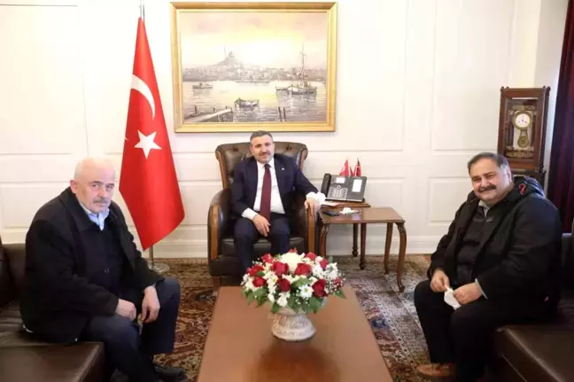 Beyaz Ay'dan Vali Atay'a ziyaret