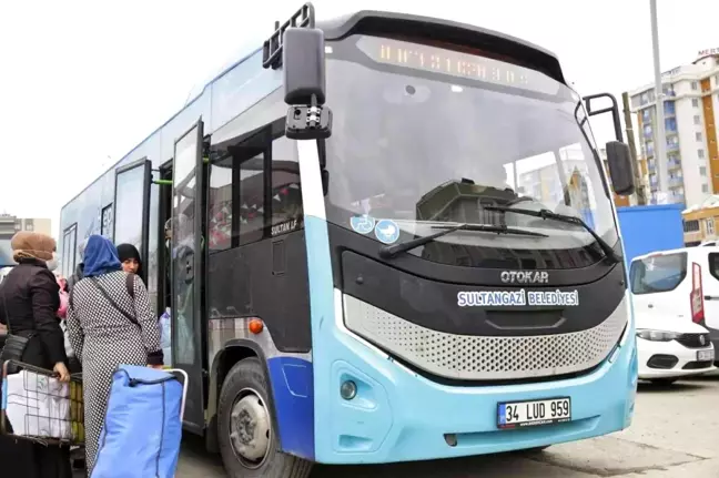 Sultangazi'de Eski Habipler Mahallesi'ne modern pazar alanı