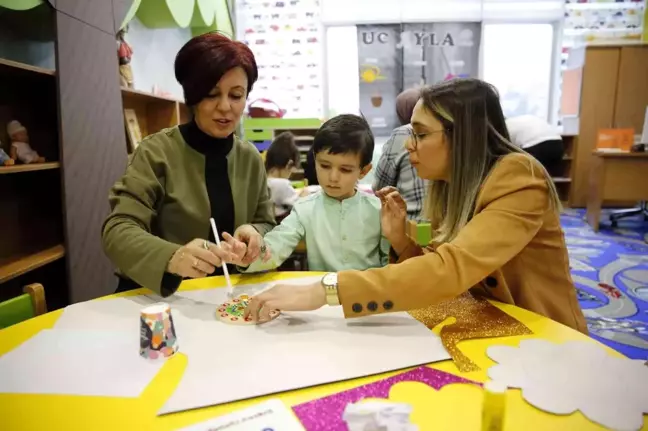 Başakşehirli anne ve çocuklar bu merkezi çok sevdi