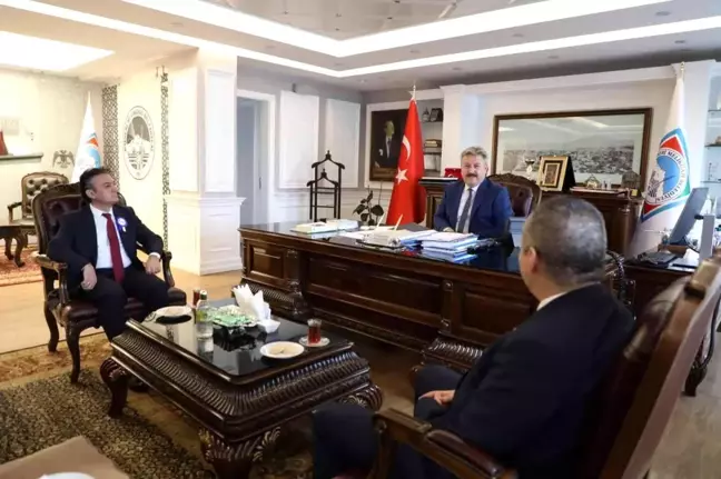 Vergi Dairesi Başkanından Başkan Palancıoğlu'na ziyaret