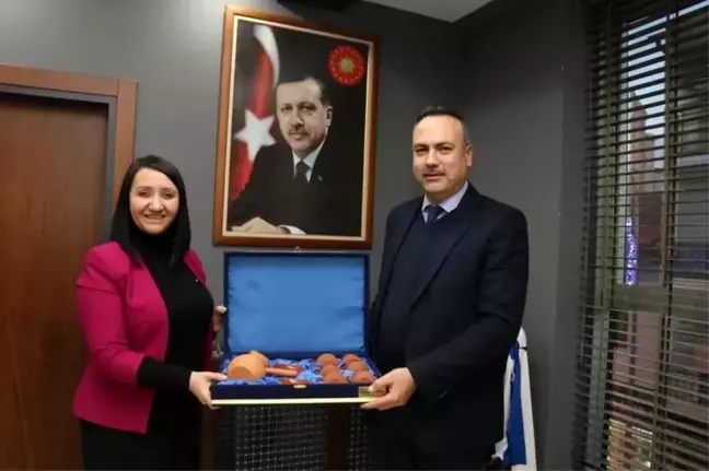 İl Koordinatörü Karagöz, Başkan Tekin'i ziyaret etti