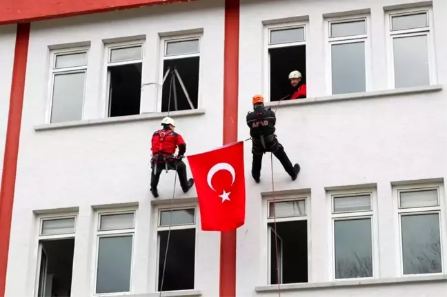 Ordu'da deprem tatbikatı