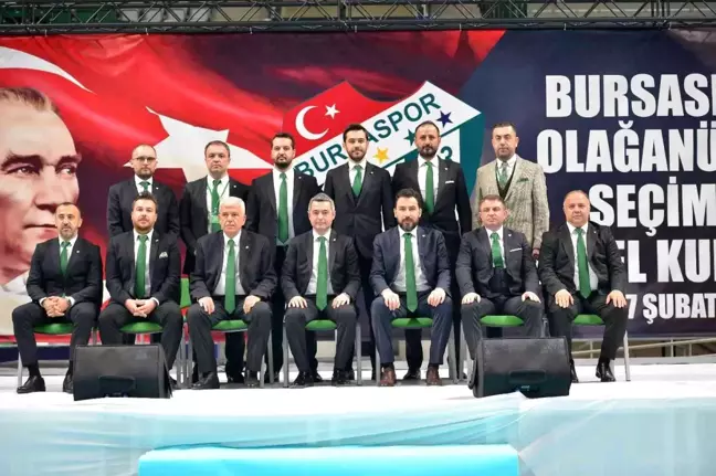 Bursaspor'da görev dağılımı gerçekleşti