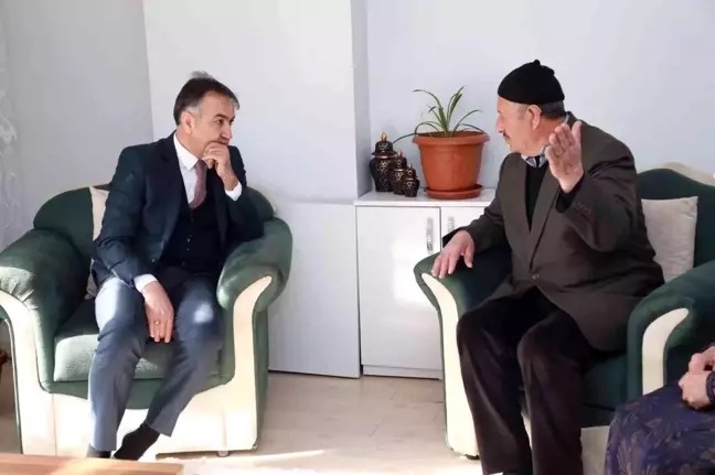 Vali Çağatay, şehit ve gazi ailelerini ziyaret etti