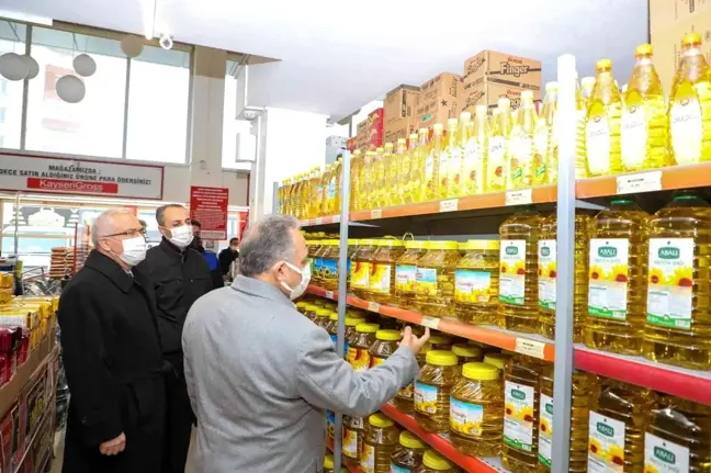 Kayseri'de stokçuluk denetimi
