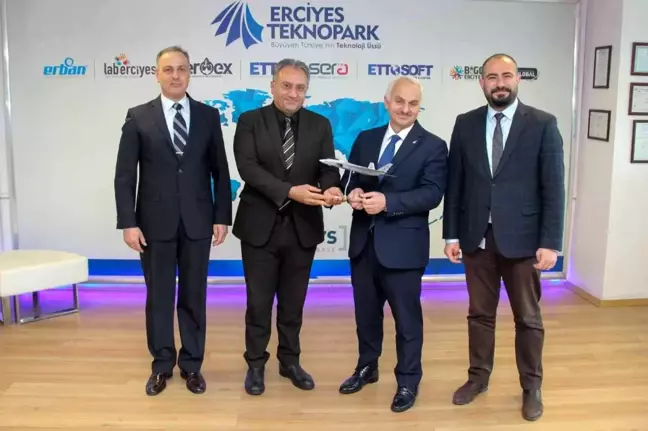 TUSAŞ Genel Müdürü Kotil, Erciyes Teknopark'ı ziyaret etti