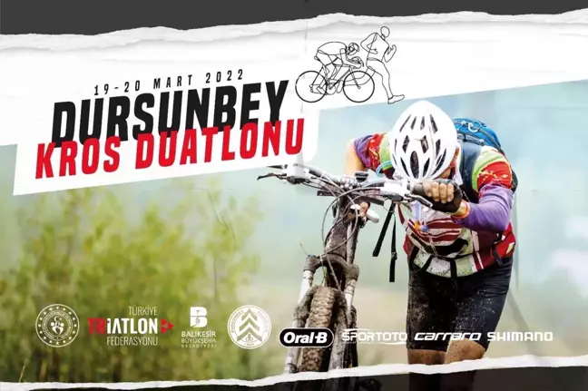 Dursunbey'de kros duatlon heyecanı başlıyor