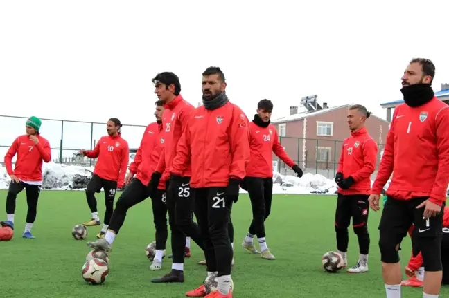 Kars 36 Spor Yakutiye maçı hazırlıklarını tamamladı