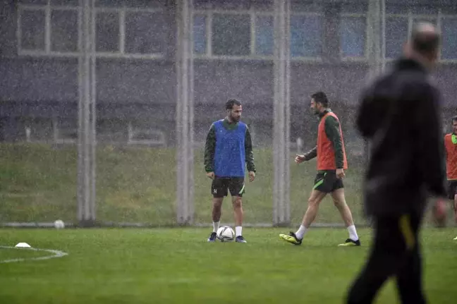 Bursaspor, Kocaelispor maçının taktiğini çalıştı