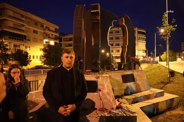 Karşıyaka'da 'Üç Fidan'a Duygu Dolu Anma