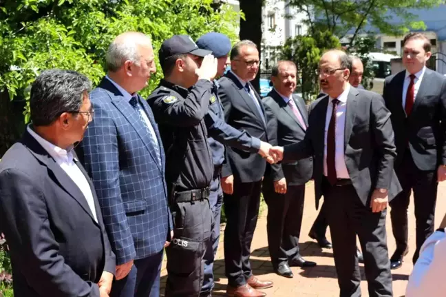 Mülkiye Başmüfettişliğine atanan Vali Güner'den veda ziyaretleri