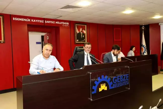 Gebze Belediyesi'nin haziran ayı meclisinin 1. oturumu yapıldı