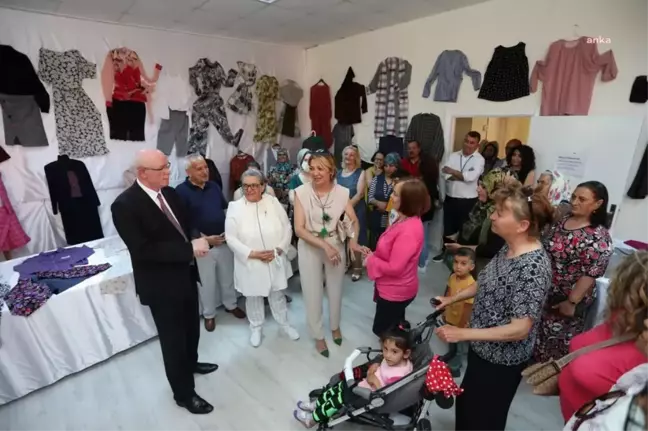 Odunpazarı'nda Halk Merkezlerinin Geleneksel Yıl Sonu Sergileri Açıldı