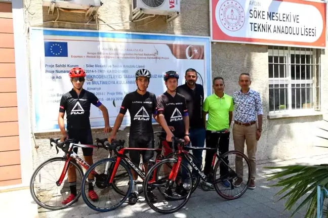 Söke MTAL bisiklet takımından büyük başarı