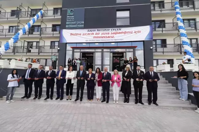 AİÇÜ'de kız öğrenci yurdu açılışı