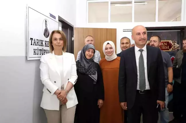 Tarık Kesekçi adı kütüphanede yaşayacak