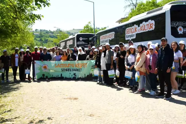 Binlerce öğrenci Samsun'u keşfetti