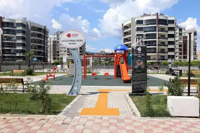 Efeler'de Süleyman Seba Parkı hizmete açılıyor