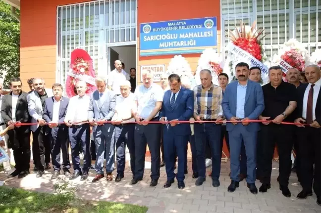 Battalgazi'de muhtar evi hizmete girdi