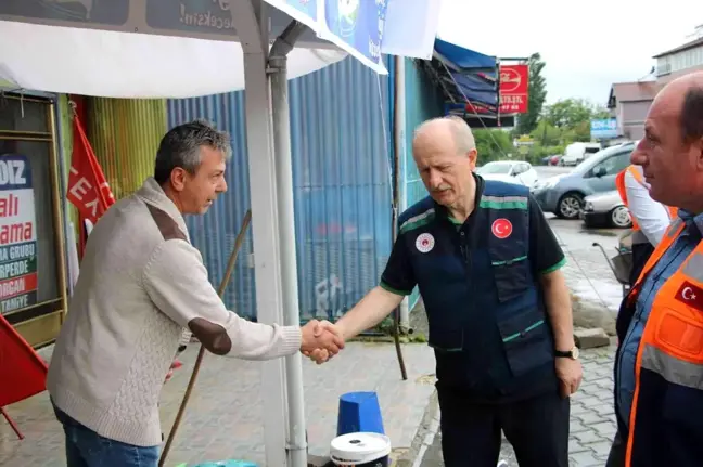 Çevre ve Şehircilik Bakan Yardımcısı Hasan Suver, Zonguldak'ta