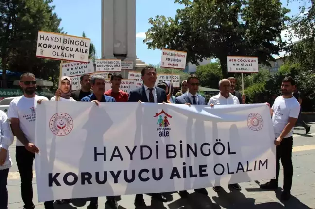 Bingöl'de 30 Haziran Koruyucu Aile Günü yürüyüşü düzenlendi