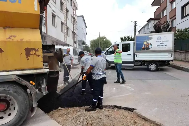 Gebze'de bayram öncesi çalışmalar hızlandırıldı