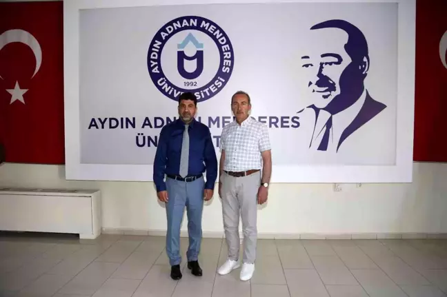 Rektör Aldemir mevkidaşı Yıldız'ı ağırladı