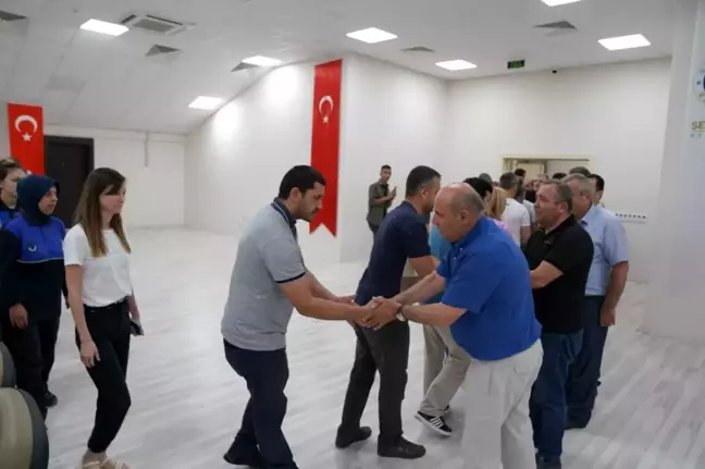 Seydikemer Belediyesi'nde bayramlaşma programı düzenlendi