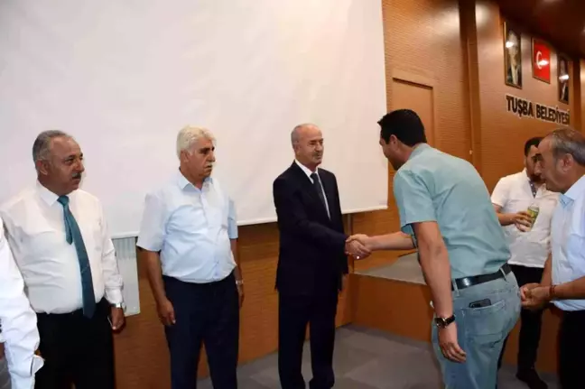 Tuşba Belediyesinde bayramlaşma