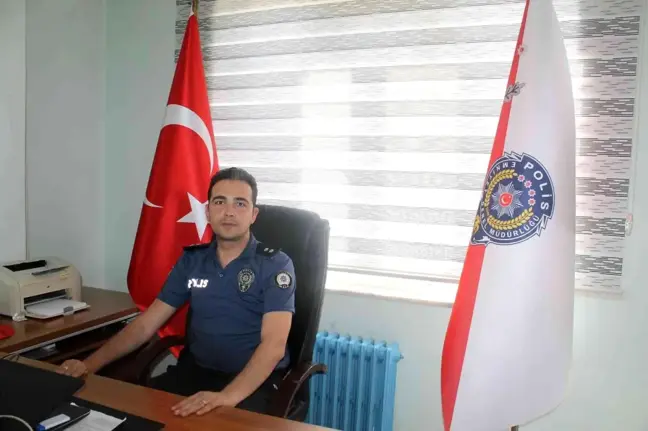 Manyas'ta Emniyet Amiri Ulvi Tarık Tokat göreve başladı