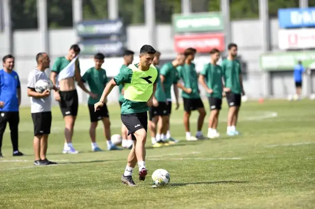 Bursaspor şut çalıştı