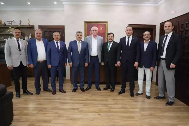 Eskişehir Esnaf ve Sanatkârlar Odaları Birliği'nden Başkan Kurt'a Ziyaret