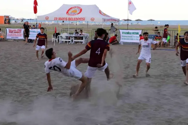 Samsun haberleri... 19 Mayıs'ta plaj futbolu