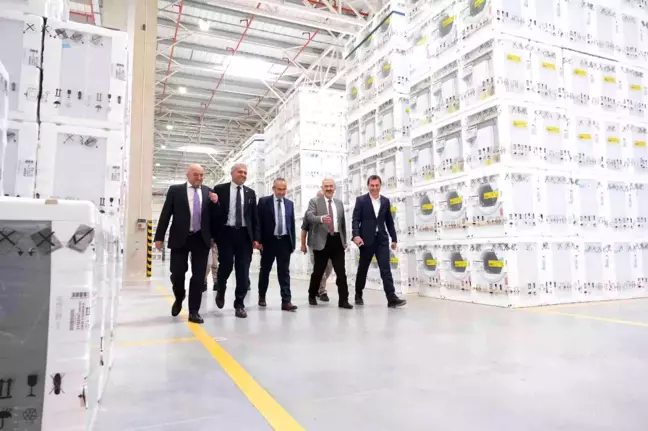 Eskişehir haberleri! Eskişehir Valisi Erol Ayyıldız, Haier Fabrikası'nı ziyaret etti