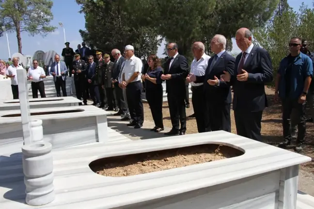 KKTC'de Muratağa, Sandallar ve Atlılar şehitleri anıldı