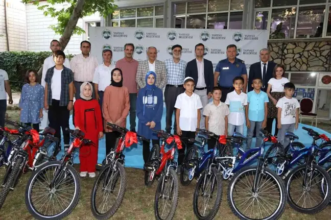 Kayseri haber | Yahyalı'da çocuklar hem yarıştı hem kazandı