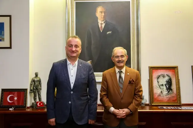 Sinop yerel haberi: Sinop Belediye Başkanı Barış Ayhan'dan Büyükerşene Ziyaraet
