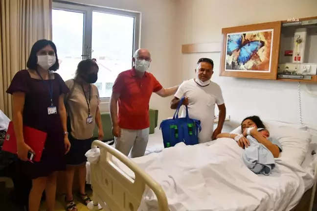 Muğla yerel: Fethiye Belediyesi'nden Arhan Bebeğe 'Yeni Doğan' Hediyesi